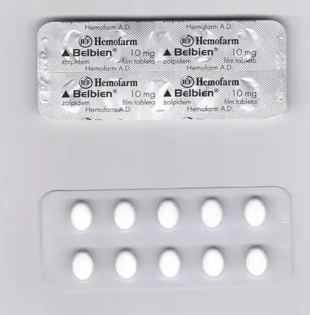 Zolpidem 10mg x 40 Tabs / Hemofarm Belbien Zolpidem